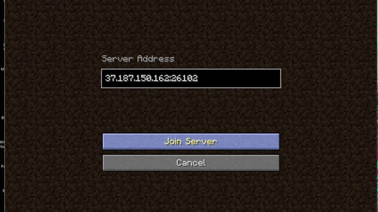 pixelmon server name and ip address